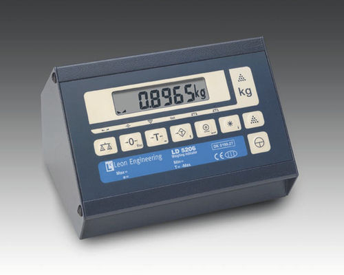 weight indicator IP65 | LD5204,06 Leon Engineering SA