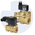 2 channels solenoid valve - 3 - 225 psi, max. 302 °F | J series