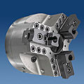 3-jaw chuck / lathe / through-hole - Sure-Grip®