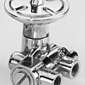 4-2-way operated solenoid valve / pneumatic - 1/4 - 3/8