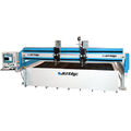 abrasive water-jet cutting machine - 1500 mm x 1500 mm (5'x5') - 7300 mm x 4000 mm (24'x13')