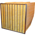 activated pocket filter / fiberglass / air / for gases - 360 - 635 mm, M5 | Jayflow45 series
