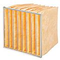 activated pocket filter / fiberglass / for gases / air - M6 | HQ65 series