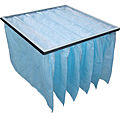 activated pocket filter / gas / synthetic fiber / air - 20 - 25 mm, G4 | CU4 series