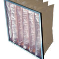 activated pocket filter / gas / synthetic fiber / air - 20 - 25 mm, F5 | CU5 series