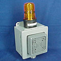 alarm sounder with LED beacon / intrinsically safe - RA 1000 SM