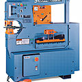 angle punching-shearing machine - 65 ton | 6509-24M