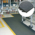 anti-fatigue mat / rubber - 16 mm | Solid Fatigue-Step