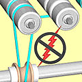 serrated transmission belt / for conveyors - ISO 9981, DIN 7867 | PolyVee