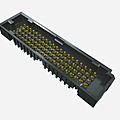 backplane connector / low-profile / high density - 18.5 GHz, 37 Gbps, 0.05 in | SEARAY™ LP series