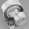 ball bearing / double-row / angular-contact - ID : 10 - 100 mm, OD : 30 - 190 mm, 3.9 - 212 kN