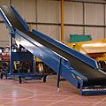 band conveyor / telescopic / mobile - 10 350 mm | W-type