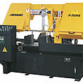 band saw / horizontal / automatic / double-column - ø 360 mm, 360 x 360 mm | H-360HA