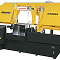 band saw / horizontal / automatic / double-column - ø 560 mm, 615 x 560 mm | H-560HA
