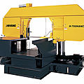 band saw / horizontal / automatic / double-column - ø 700 mm, 800 x 700 mm | H-700HANC