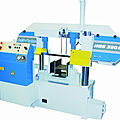 band saw / horizontal / semi-automatic / double-column - 320 x 320 mm | HBS 320S-HA
