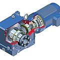 bevel gear reducer / right angle - i= 21:1 - 2599:1, 226 - 13 400 Nm | BBB series