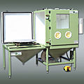 blast cabinet - 1100 x 1100 x 1100 mm | S11