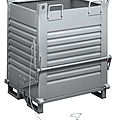 bottom opening container - max. 1 000 x 800 mm | FML series