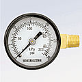 Bourdon tube pressure gauge - 15 - 200 psi