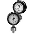 Bourdon tube pressure gauge / diaphragm seal - max. 5 000 psi | XR series