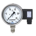 Bourdon tube pressure gauge / with electrical output signal - 10 mm, 0 - 1 000 bar | PGT23.100, PGT23.160