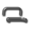 Aluminium handle - B408