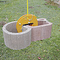 building material lifting clamp - max. 500 kg