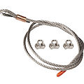 cable - ø 8 mm, max. 3 m