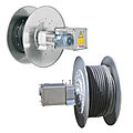 cable reel / drive - max. 100 m/min, max. 200 m