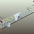 cable system crane - 20 t | Skytruck 200