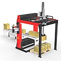 horizontal case packer-palletizer / automatic - max. 15 p/min | KP 15 L