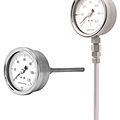 clock-face thermometer / bimetallic - max. 550 °C | BDTB1-18 series