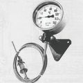 clock-face thermometer / gas expansion with capillary - max. 600 °C | TK