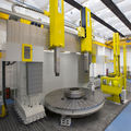 CNC lathe / vertical / for large-bore parts - ø 7 200 - 12 000 mm | AP series