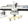 CNC machining center / 5-axis / vertical / for wooden furniture - PMT