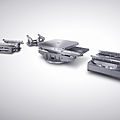 CNC rotary table - max. 2 500 x 2 500 mm, max. 20 t | PW series
