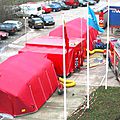 collapsible with a rigid structure decontamination unit - Mass Decon
