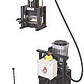 combined tool for working copper busbars - CM1