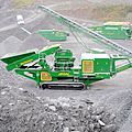 cone crusher / mobile / crawler mounted - 430 HP (320 kW), 99 000 lbs (45 000 kg) | C44