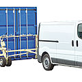 container trailer - max. 17 000 kg