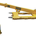crane arm for stacker - max. 1 200 kg
