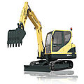 crawler mounted mini excavator - 5.65 t | R55-9