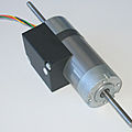 DC brushless drive / engine / inverter PWM - 12 - 40 VDC, 4 A | BGE 42 attached