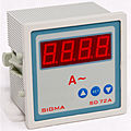 digital ammeter - max. 5 000 A, 600 V