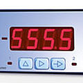 digital temperature indicator - 76 x 36 mm, 10 A, IP65 | JUMO di eco