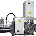 discontinuous screen changer / hydraulic / single-piston - 200 - 300 bar