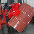 drum manipulator / for forklift truck - 600 - 1 000 kg | KG-T2 series