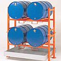 drum shelving - 1 500 x 550 x 850 mm | SPF 362