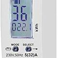 electrical energy meter / DIN rail / single-phase - max. 32 A | WZR12